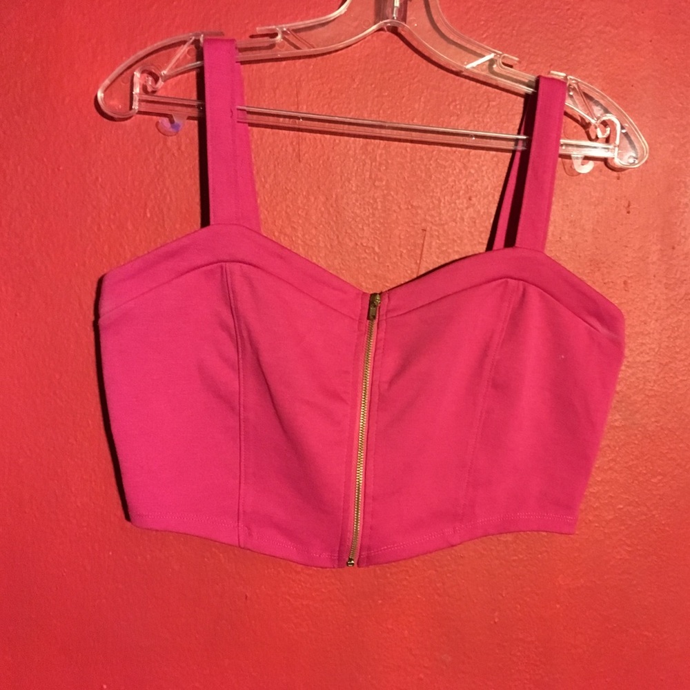 Zip in front Bra-Top